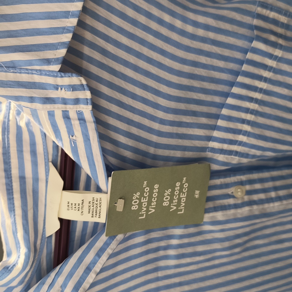 HnM Stripe Button Down Shirt